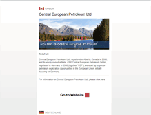 Tablet Screenshot of cepetro.com